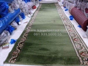 karpet masjid import istanbul polos hijau