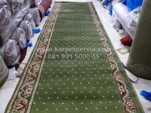 karpet sajadah masjid green minimalis