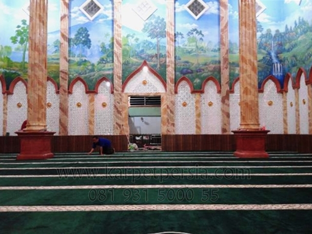 Karpet Sajadah Masjid Al-Munawwar, Bangka-Belitung