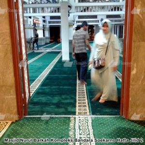 karpet masjid bandara soetta