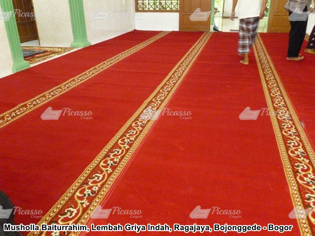 karpet masjid merah bojonggede