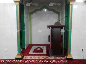 karpet masjid sorong papua