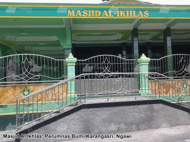 Karpet Masjid Al Ikhlas Perumnas Bumi Karangasri Ngawi