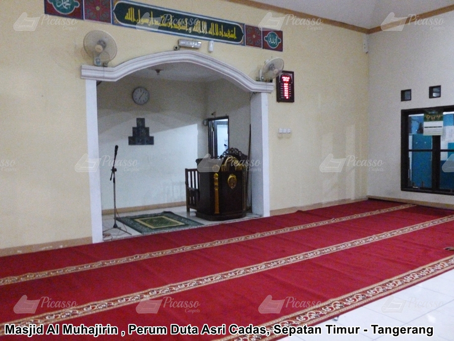 Karpet Masjid Merah Tangerang