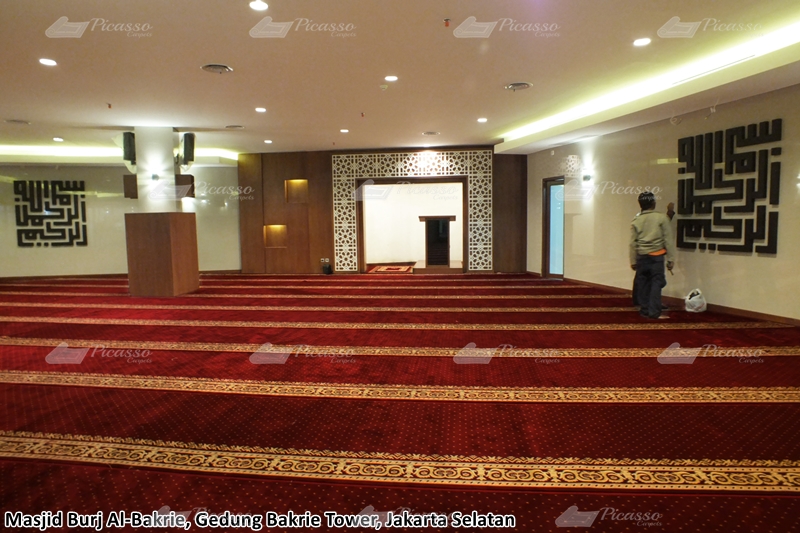 Karpet Masjid Burj Al Bakrie -Gedung Bakrie Tower