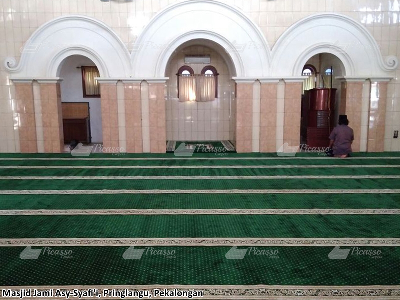 Karpet Masjid Hijau Pekalongan