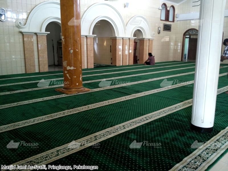 Karpet Masjid Hijau Pekalongan