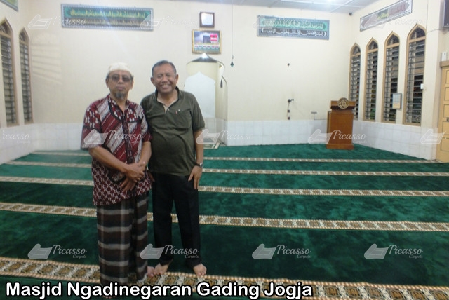Karpet Masjid Ngadinegaran Gading Jogja