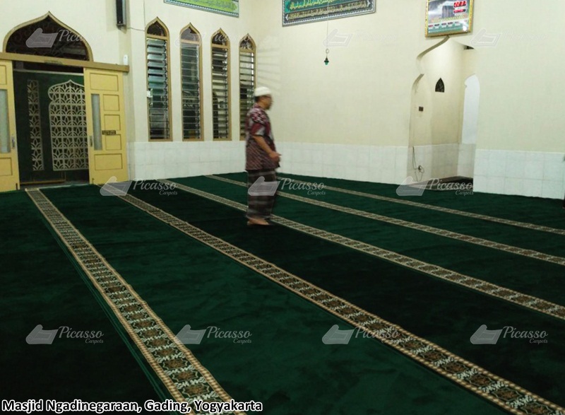 Karpet Masjid Hijau Jogja