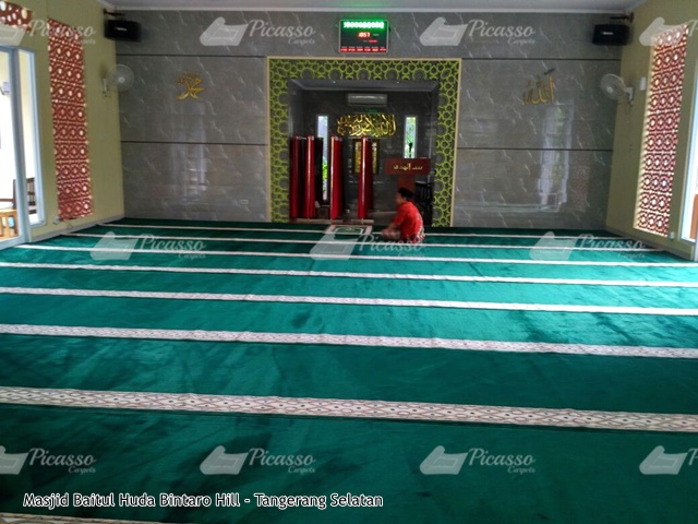 Karpet Masjid Hijau Tangerang Selatan
