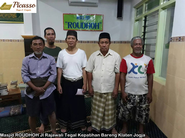 Karpet Masjid Roudhoh Jl Rajawali Tegal Kepatih Klaten Jogja