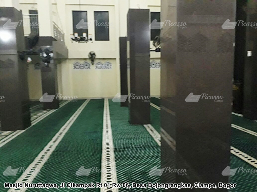 Karpet Masjid Hijau Bogor