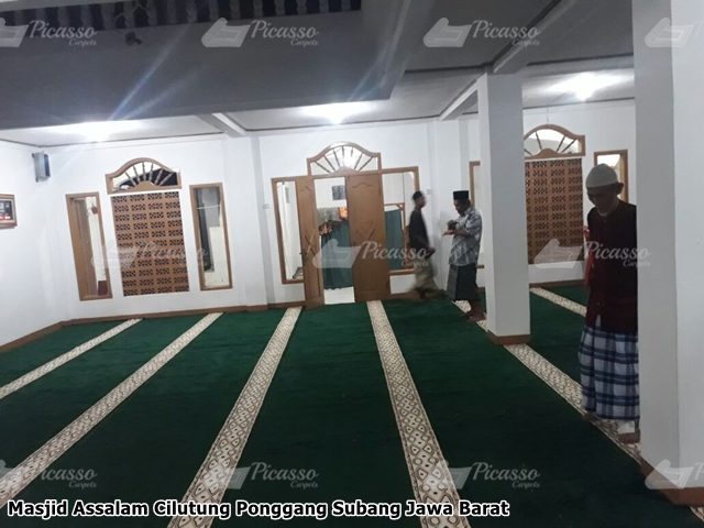 Karpet Masjid Hijau Subang