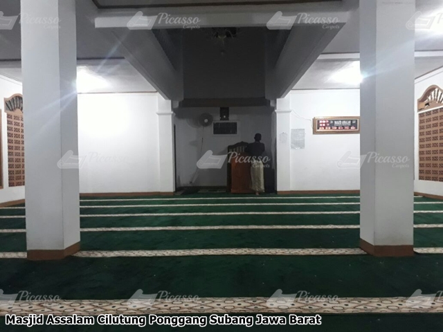 Karpet Masjid Hijau Subang