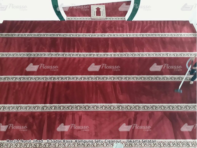 karpet masjid merah jagaraksa jakarta