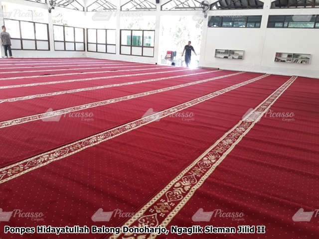 Karpet masjid merah sleman