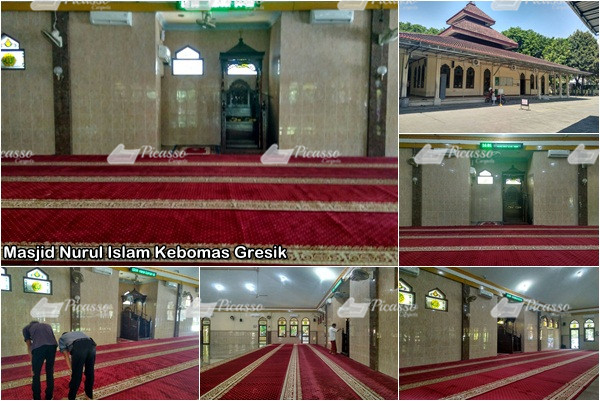 Karpet Masjid Nurul Islam Kebomas Gresik
