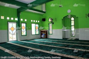 Karpet masjid hijau rembang