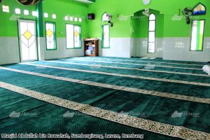 Karpet masjid hijau rembang