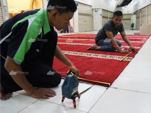 layout karpet masjid