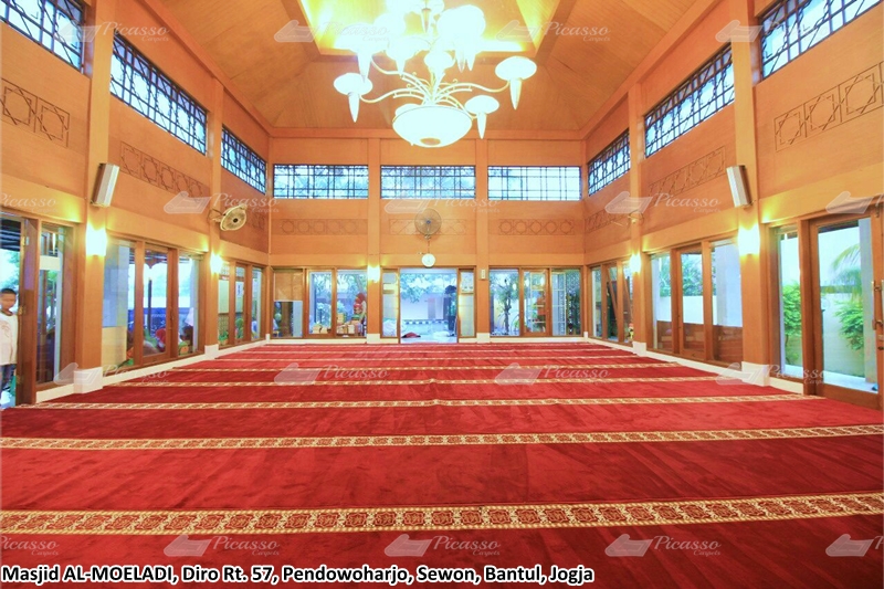 Karpet Masjid Merah, Bantul, Jogja