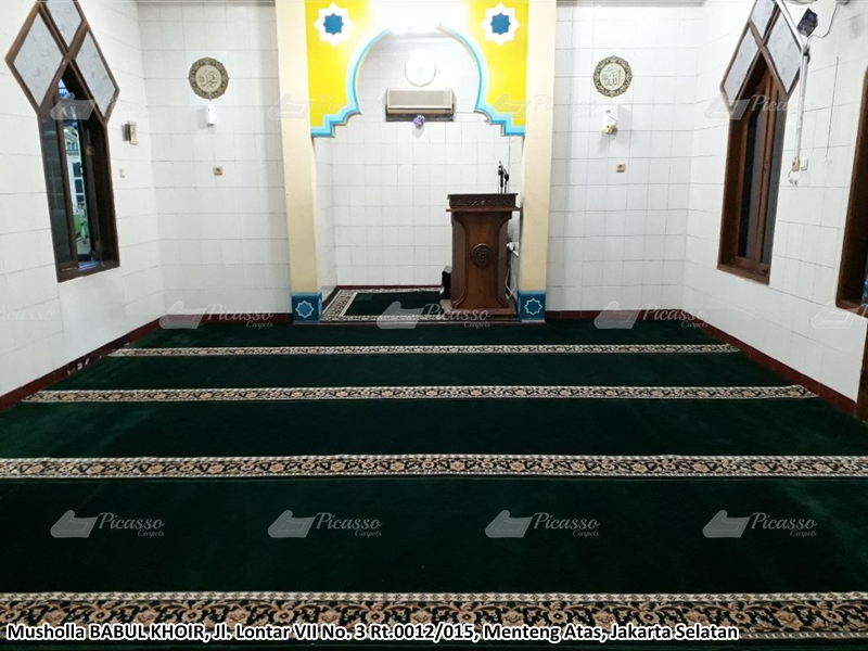 Karpet Masjid Hijau, Menteng Atas, Jaksel