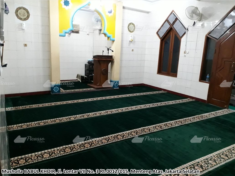 Karpet Masjid Hijau, Menteng Atas, Jaksel