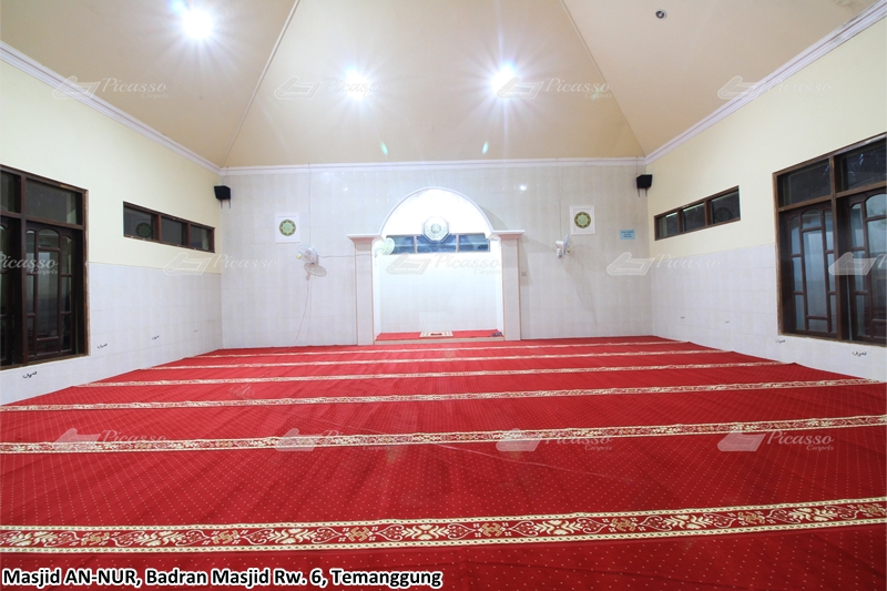 karpet masjid merah, temanggung