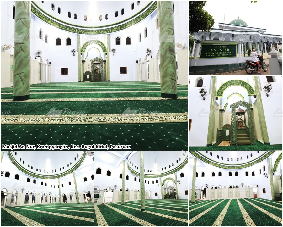 Karpet Masjid An Nur, Bugul Kidul, Pasuruan
