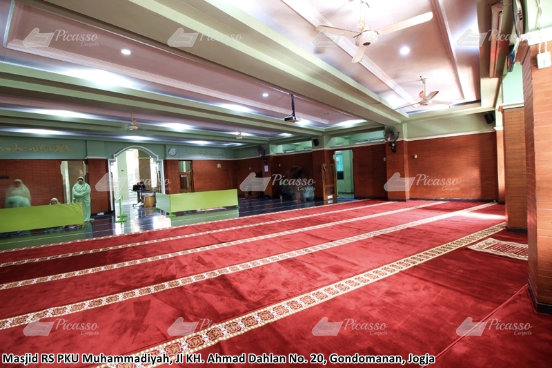 karpet masjid merah, rs pku muhammadiyah, jogja