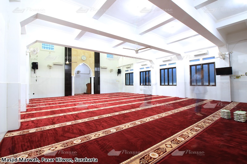 karpet masjid merah, surakarta
