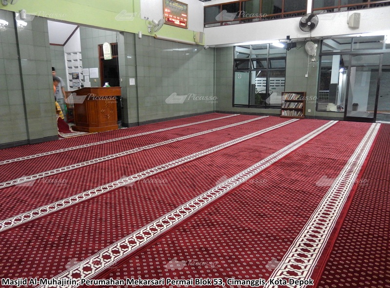 karpet masjid merah depok