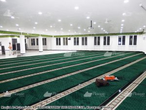 karpet masjid hijau karawang