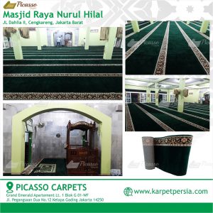 karpet masjid hijau jakarta