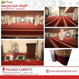 karpet masjid merah tangerang