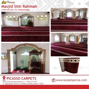 karpet masjid merah kotamobagu