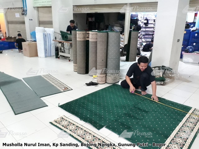 karpet masjid hijau bogor