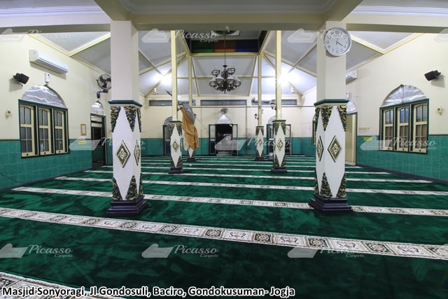 karpet masjid sonyoragi jogja