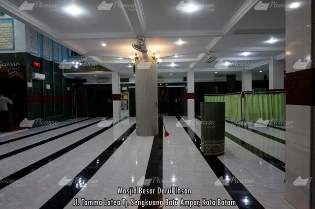 Karpet Sajadah Masjid Darul Ihsan Batu Ampar Batam (12)
