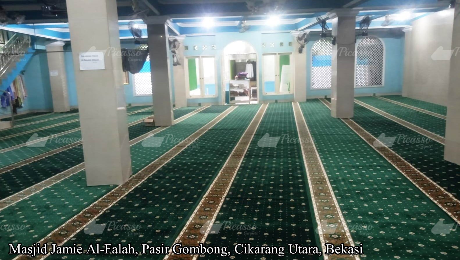 Karpet Masjid Jamie Al-Falah Cikarang Utara Bekasi