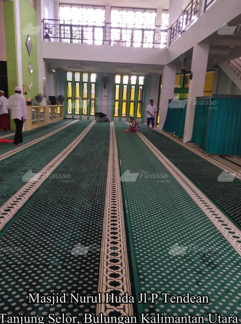 Karpet Masjid Nurul Huda Jl Tendean Tanjung Selor Bulungan Kaltara