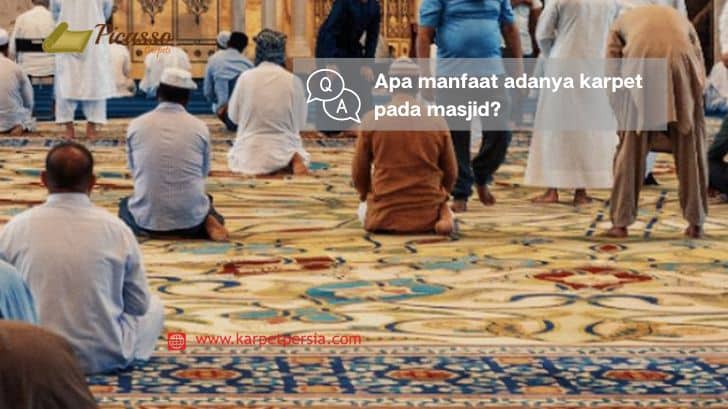 manfaat karpet sajadah pada masjid