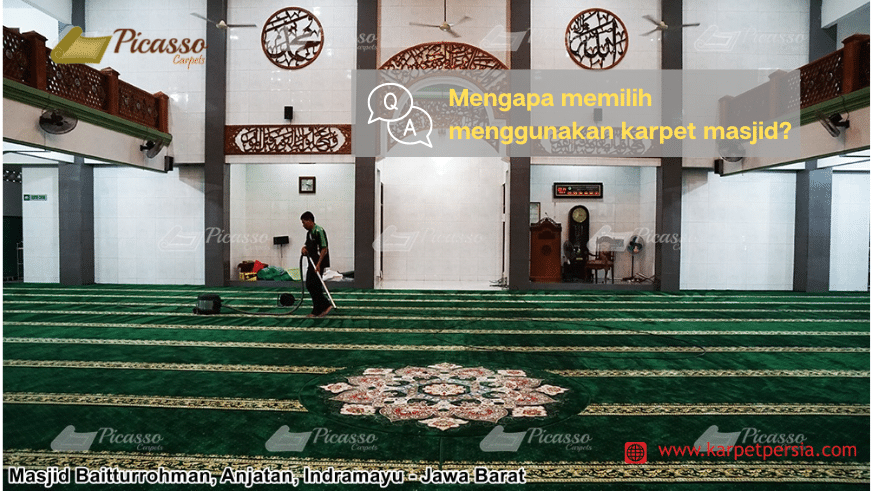 karpet masjid agung anjatan indramayu 2023